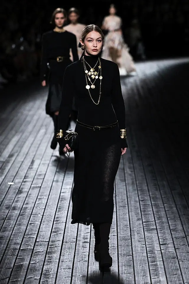 Gigi Hadid for a Vogue cover shoot in 2024
